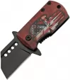 Rite Edge Money Clip Framelock A/O Skull - CN300590RD