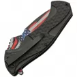 China Made Flag Linerlock A-O Eagle knives CN300593EG