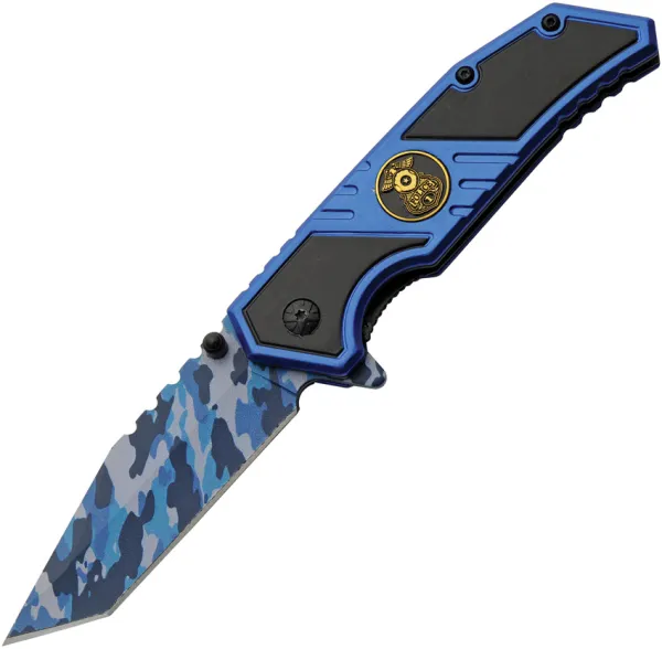 Rite Edge Police Camo Linerlock knives CN300598PO