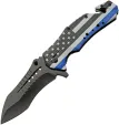 Rite Edge Police Flag Linerlock - CN300599PO