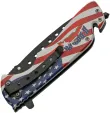 Rite Edge Rescue Linerlock A-O Flag knives CN300601US
