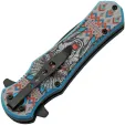 Rite Edge Headdress Linerlock A-O Wolf knives CN300603WF