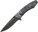 Rite Edge Dark Moon Linerlock A/O Gray - CN300605BK