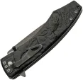 Rite Edge Dark Moon Linerlock A-O Gray knives CN300605BK
