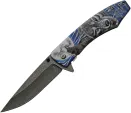 Rite Edge Dark Moon Linerlock A/O Blue - CN300605BL
