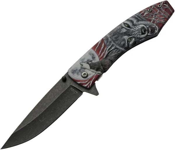 Rite Edge Dark Moon Linerlock A-O Red knives CN300605RD