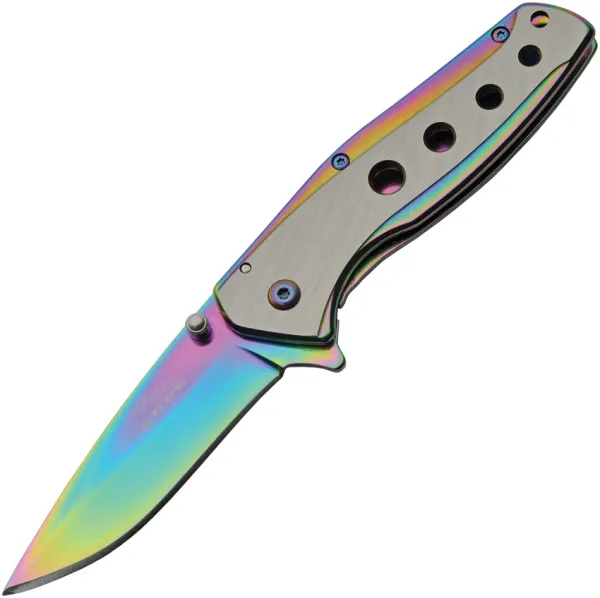 Rite Edge Rainbow Linerlock A-O knives CN300608