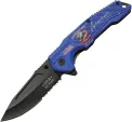 Rite Edge 250th Anniv Linerlock A/O Bl - CN300615BL