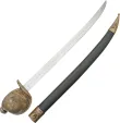 China Pirate Sword 28 1/8 Overall Ship Artwork