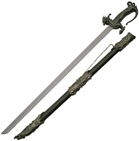 China Made Fancy Dragon w-Scabbard knives CN926915