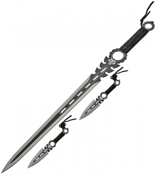 China Made Monster Sword Set Black knives CN926932BK