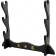 China Made 3 Pc Black Dragon Katana knives CN926970BK