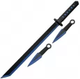 Rite Edge Ninja Sword Thrower Set Blue - CN926971BL