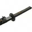 China Made Skull Tattoo Katana knives CN926988