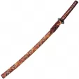 China Made Flaming Skull Katana knives CN926993