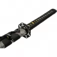 China Made Snarling Wolf Katana knives CN926994