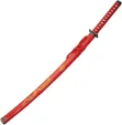 China Made Gold Dragon Samurai Red knives CN927030RD