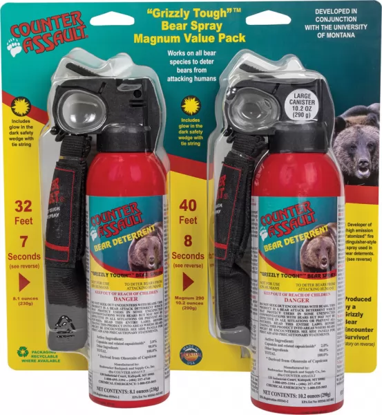 Counter Assault Bear Spray Canister Two Pack COU7027