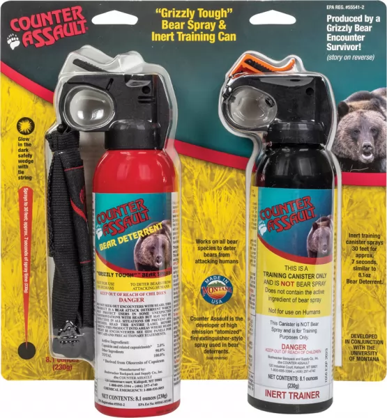 Counter Assault Bear Spray Canister Trainer COU7028
