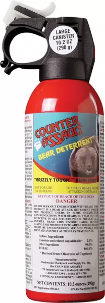 Counter Assault Bear Spray Canister 10.2 COU7034