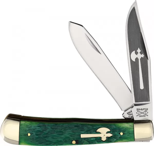 Battle Axe Trapper Green Bone CPR5219GB