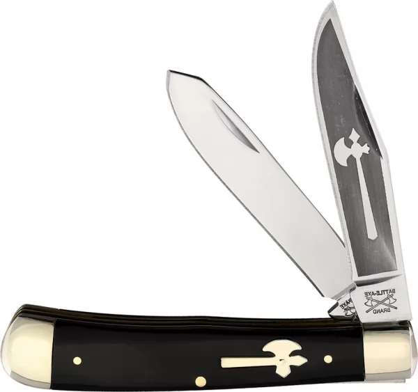 Battle Axe EDC Trapper Buffalo 2nd CPR6219BHE
