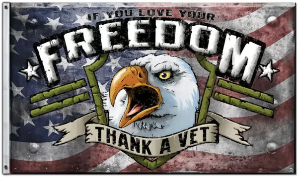 Flags Thank A Vet Flag CPS38078