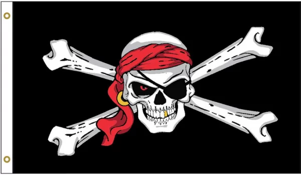 Flags Jolly Roger Flag CPS43967