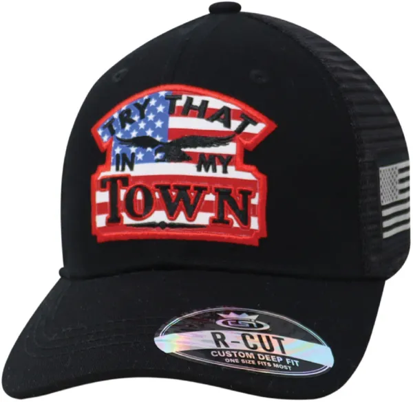 Miscellaneous Hat Try That In My Town Blk knives CPS49132