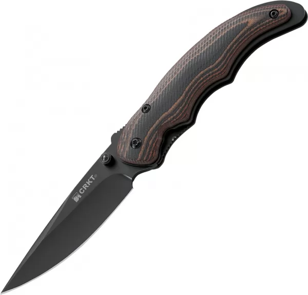 CRKT Endorser Linerlock A-O Black knives CR1105K