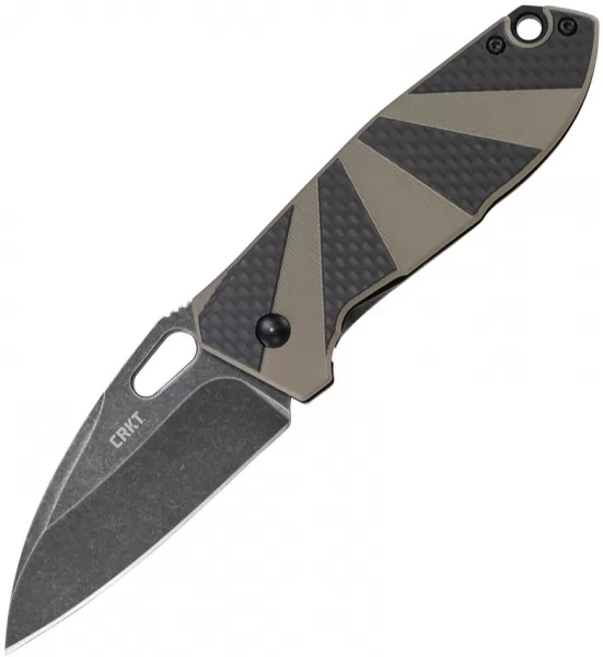 CRKT Heron Framelock Black-Tan knives CR2440