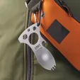 CRKT Eat N Tool Titanium knives CR9100TI