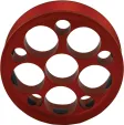 Crystal Creek Gear GoReel Pro Hand Reel Orange CRCALGRPROR