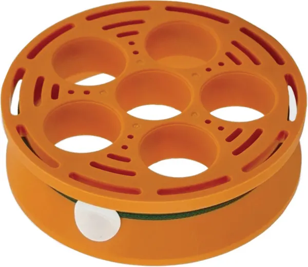 Crystal Creek Gear GoReel Hand Reel Orange CRCHRSTDOR