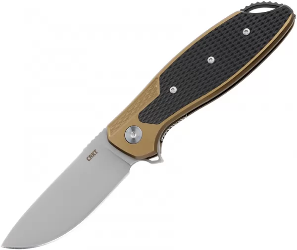 CRKT Jake Linerlock Brown knives CRK360GXP