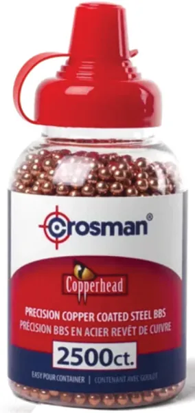 Crosman Copperhead BBs 2500 Count CRO0747