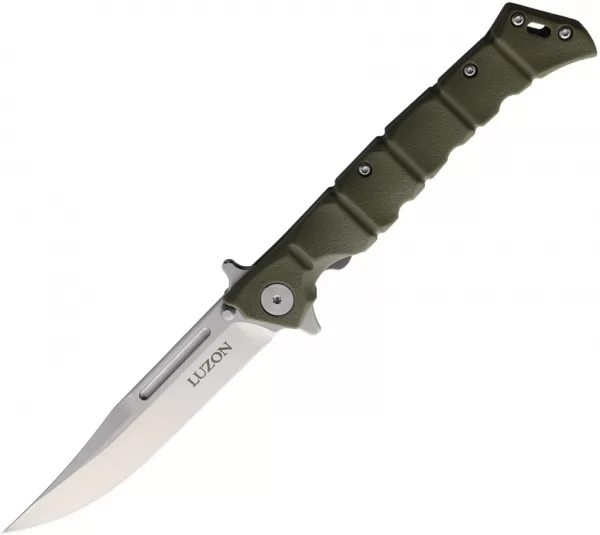 Cold Steel Medium Luzon Linerlock OD knives CS20NQLODSW