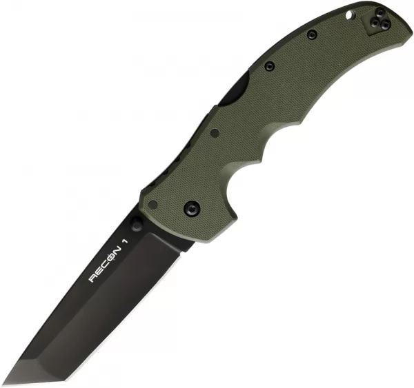 Cold Steel Recon 1 Lockback Tanto OD knives CS27BTODBK