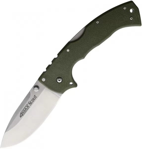 Cold Steel 4-Max Scout Lockback OD knives CS62RQODSW