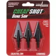 Cold Steel Cheap Shot Bone Saw Broadheads knives CSCSBH7S