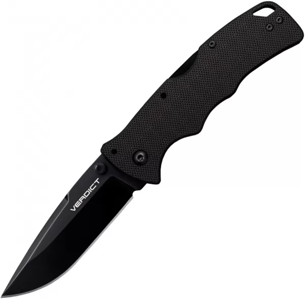 Cold Steel Verdict Lockback Black knives CSFLC3SP10A