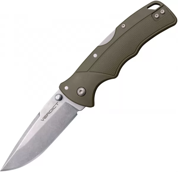 Cold Steel Verdict Lockback OD knives CSFLC3SPSSODG