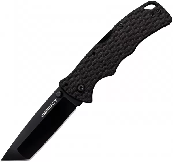 Cold Steel Verdict Lockback Black Tanto knives CSFLC3T10A