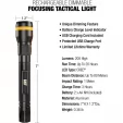 Caterpillar Rechargeable Flashlight CT2505