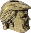 Coeburn Tool Trump Head-Skull Brass Bead CT3004