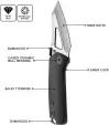 Cavol Denka Linerlock Black CVLC02DS