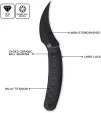 Cavol Kage Linerlock Black CVLC03DW
