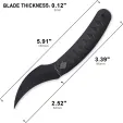 Cavol Kage Linerlock Black CVLC03DW