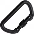 Cypher D Screw Gate Carabiner Black - CY433017