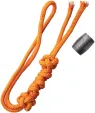 Damascus Bead Lanyard Orange - DA12